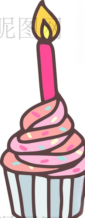 生日蛋糕UI标识标志LOGO