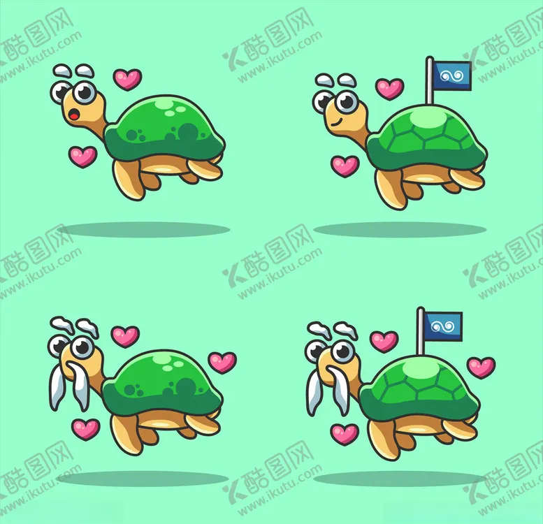编号：85168806280746433401【酷图网】源文件下载-卡通乌龟