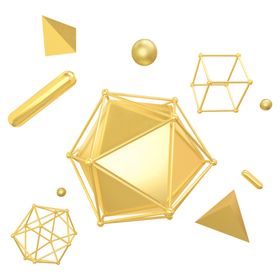 C4D金属漂浮活动立体电商装饰