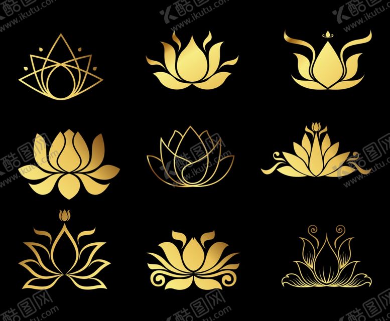 编号：63303510081931124135【酷图网】源文件下载-莲花图标