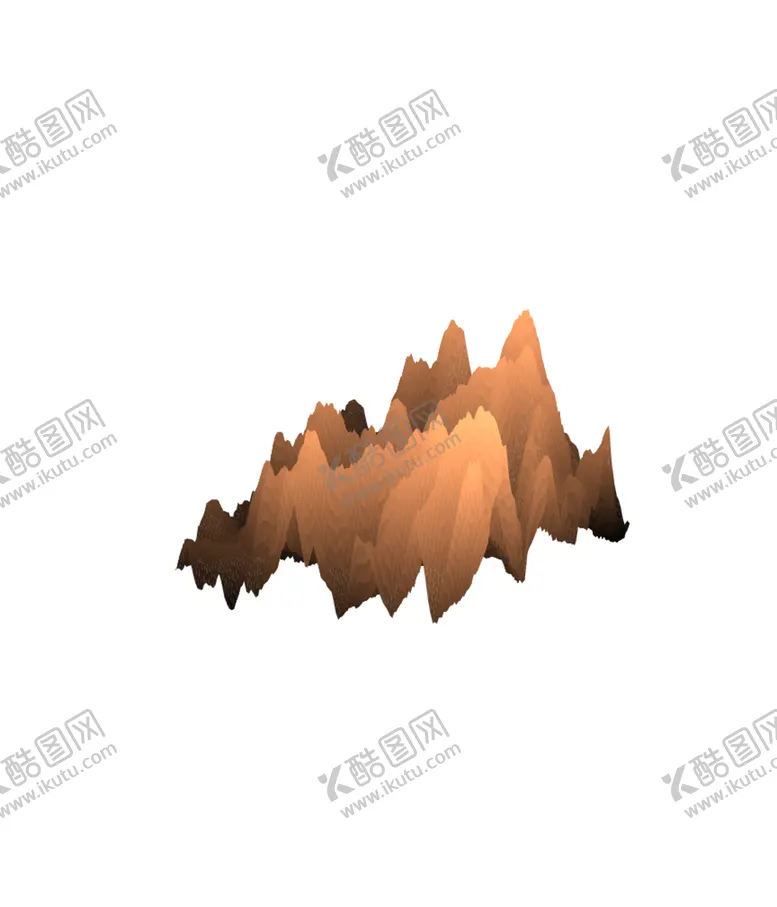 编号：99188204191403215267【酷图网】源文件下载-抽象山峰