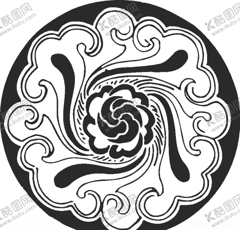 编号：27196005062103459671【酷图网】源文件下载-镂空花图案