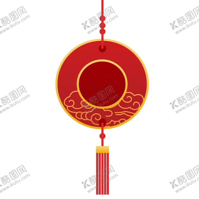 编号：25271903280203053985【酷图网】源文件下载-喜庆新年新春吊饰元素