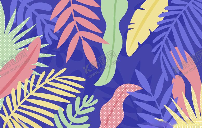 编号：42446809090729061050【酷图网】源文件下载-叶子背景