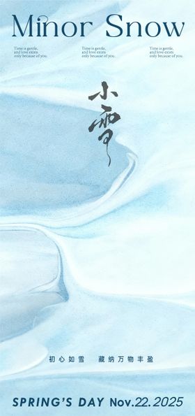 小雪 大雪寒露雪景冬至冷气意境白雪新