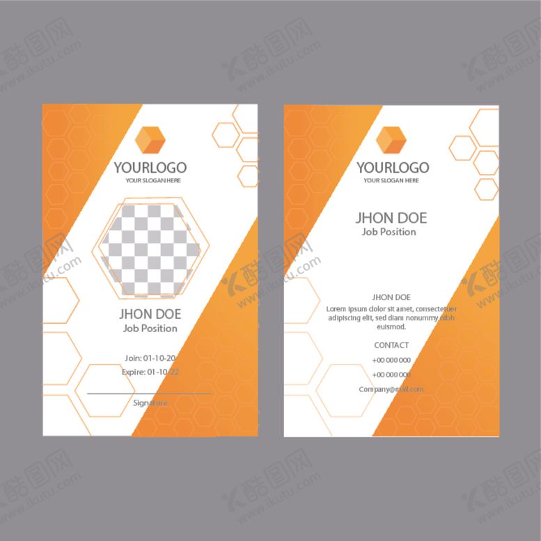 编号：57245409251433378110【酷图网】源文件下载-工作证工牌吊牌图片