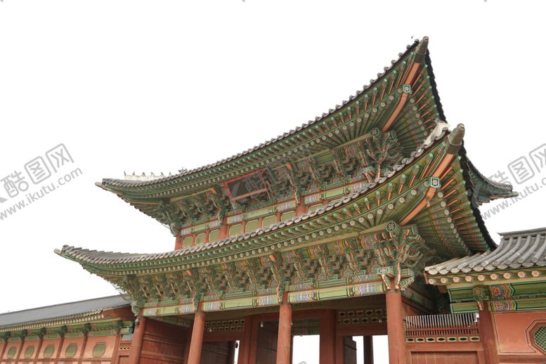 编号：51033504181747531375【酷图网】源文件下载-手绘古建筑