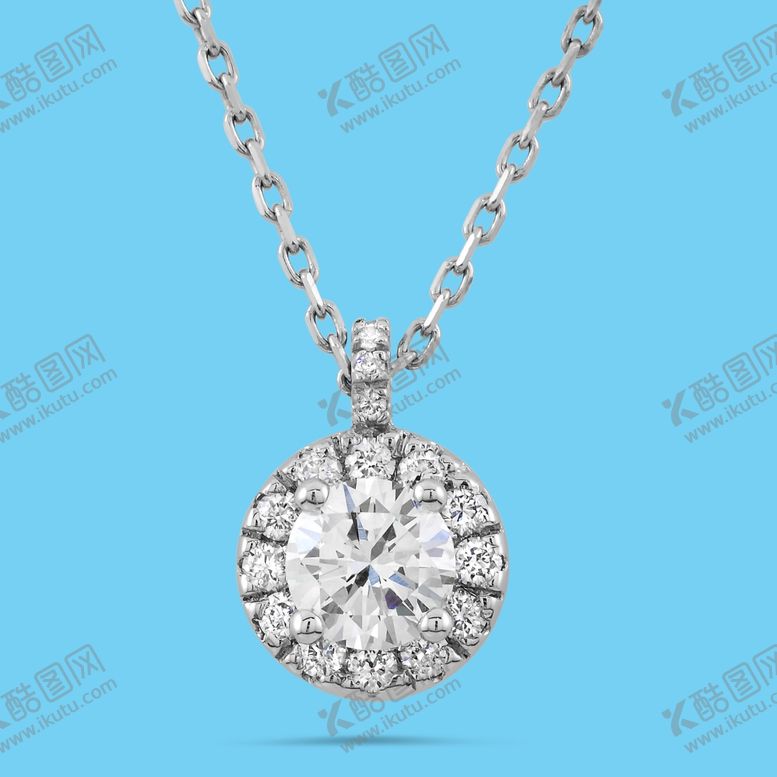 编号：16796907131446159406【酷图网】源文件下载-钻石项链