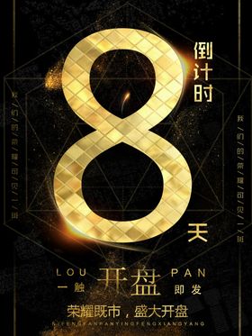 地产开盘海报