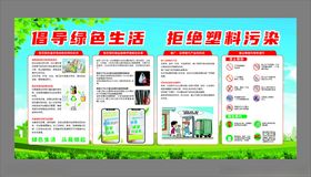 倡导健康生活拒绝塑料污染