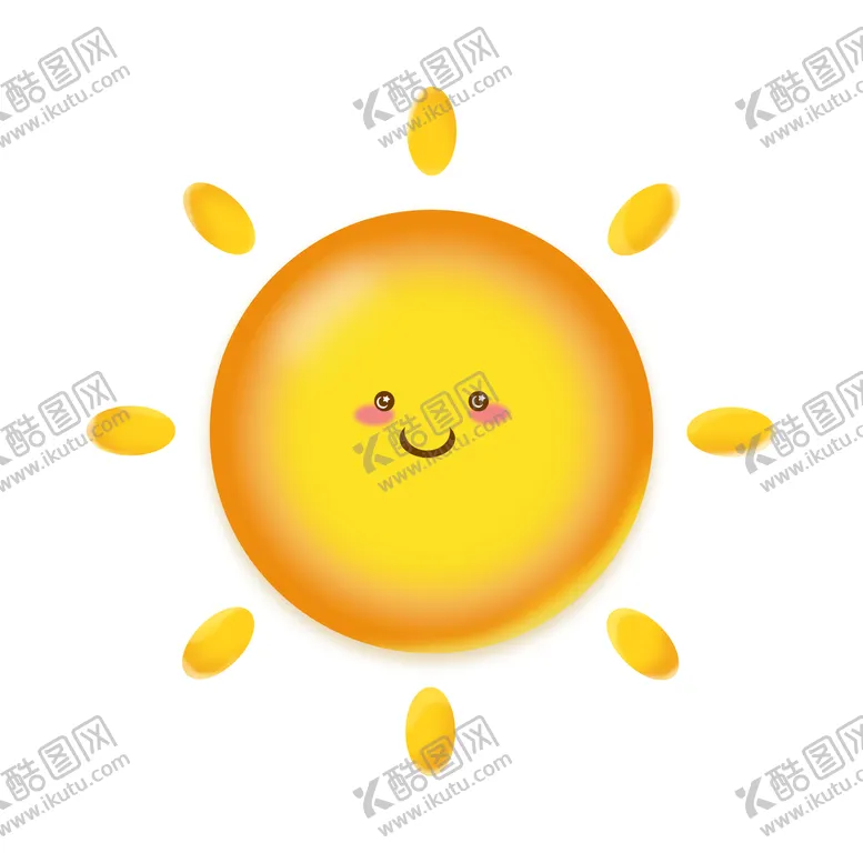 编号：36427909302119147586【酷图网】源文件下载-卡通手绘太阳