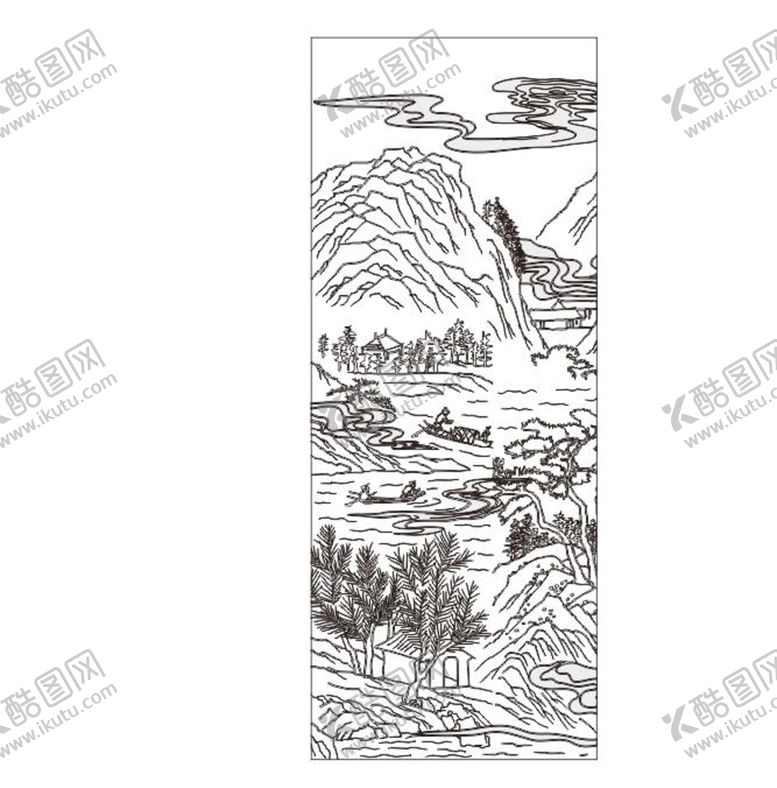 编号：80171801132316181150【酷图网】源文件下载-山水画