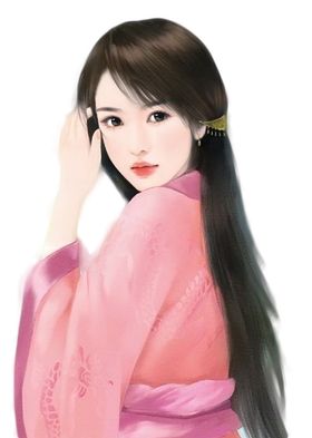 古装帅哥美女插画图片