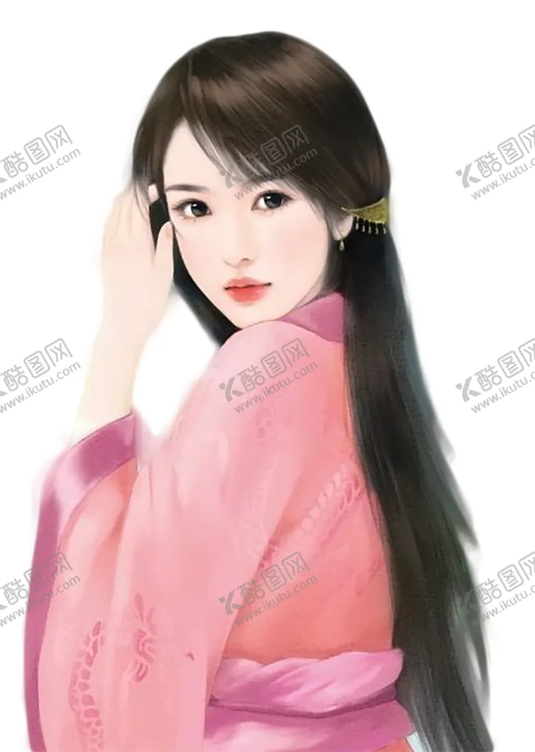 编号：34960412070400328363【酷图网】源文件下载- 古装帅哥美女插画图片