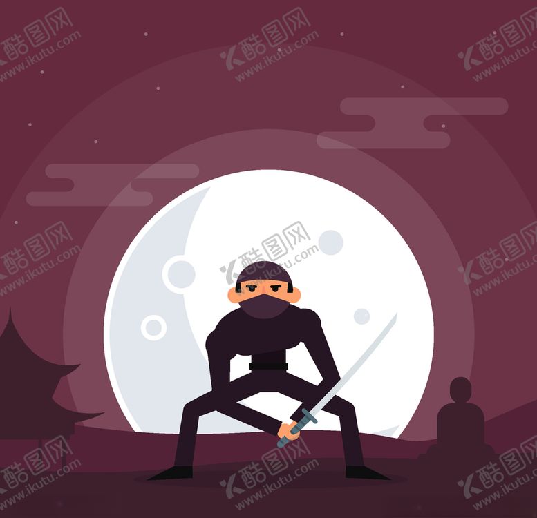 编号：91504906290810166044【酷图网】源文件下载-忍者