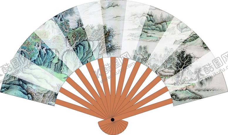 编号：49590401301924244914【酷图网】源文件下载-扇子 折扇