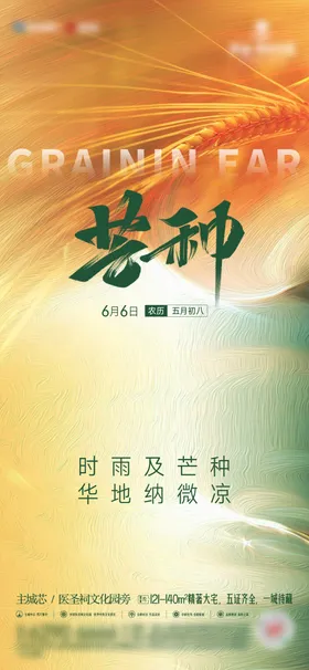 芒种海报