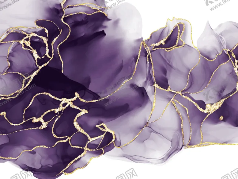 编号：64245412151333005771【酷图网】源文件下载-鎏金水彩背景