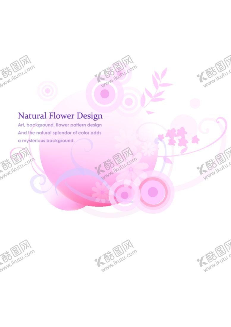 编号：29392512182226496947【酷图网】源文件下载-水彩花卉矢量素材