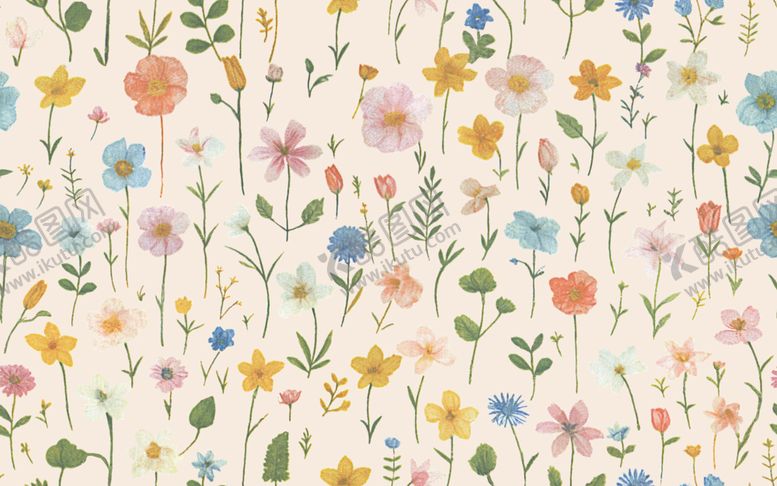 编号：70674804250149418550【酷图网】源文件下载-水彩花