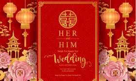 中式婚礼图片