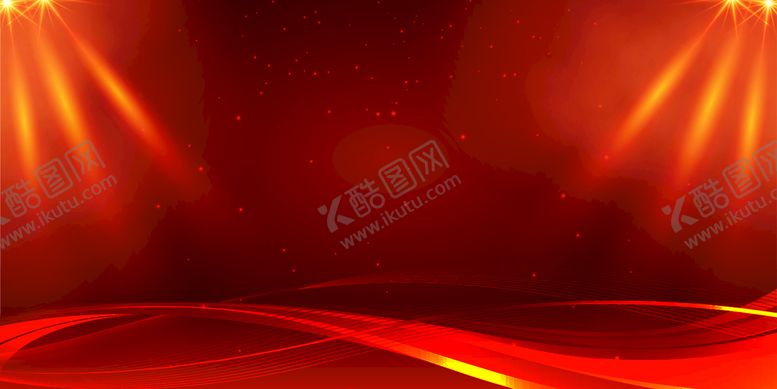 编号：34895710090749171049【酷图网】源文件下载-红色大气背景