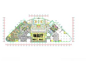 无锡市瑞廷西郊酒店平面图