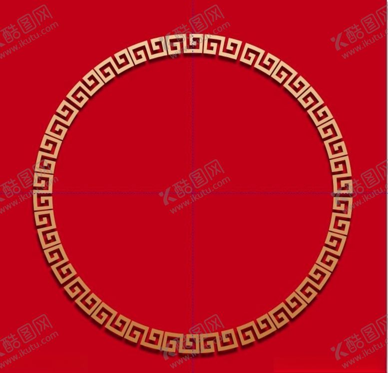 编号：94279509221410048323【酷图网】源文件下载-中国风边框金色