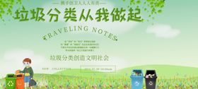 环保海报绿色海报绿色背景