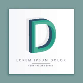 字母图标F个性F体