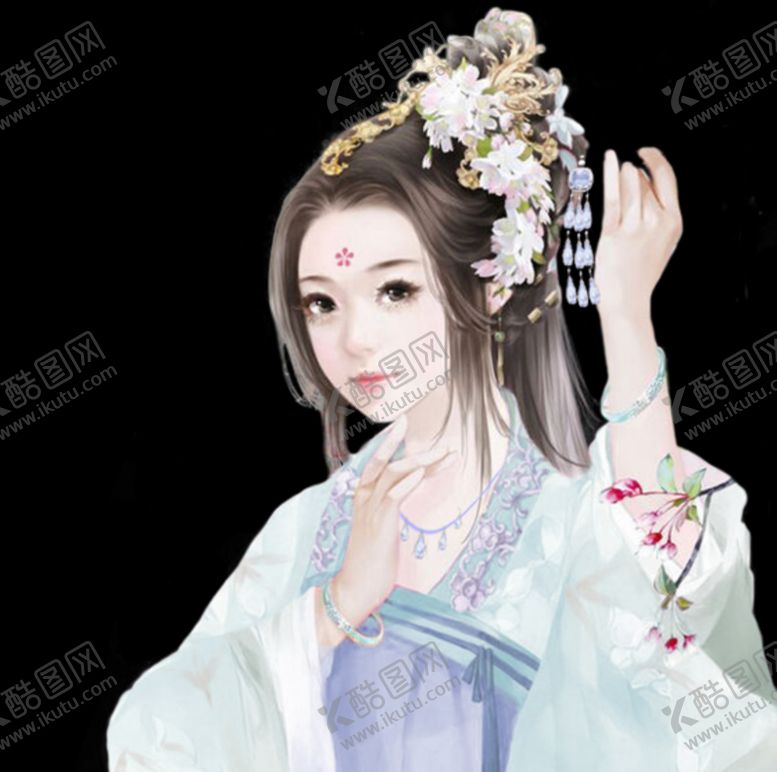 编号：37639309240518446743【酷图网】源文件下载-人物女性复古插画卡通海报素材