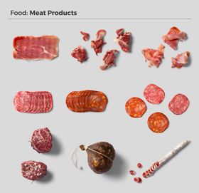 肉片图片