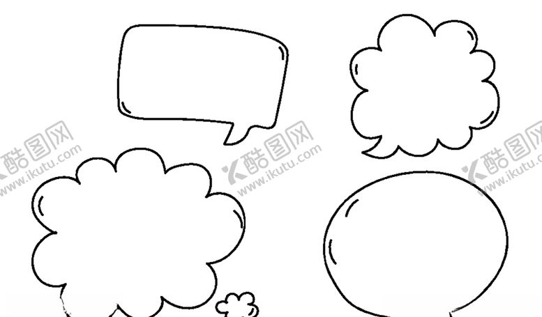 编号：19856209281355339172【酷图网】源文件下载-矢量云朵花边框