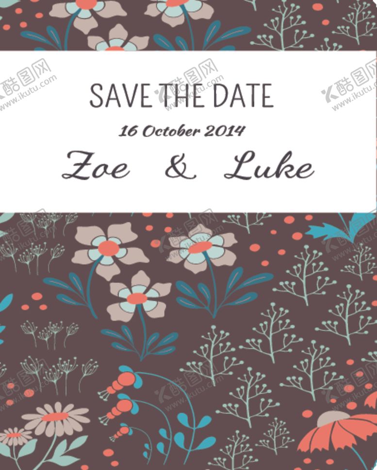 编号：79946210111409366362【酷图网】源文件下载-北欧创意森系花纹图案