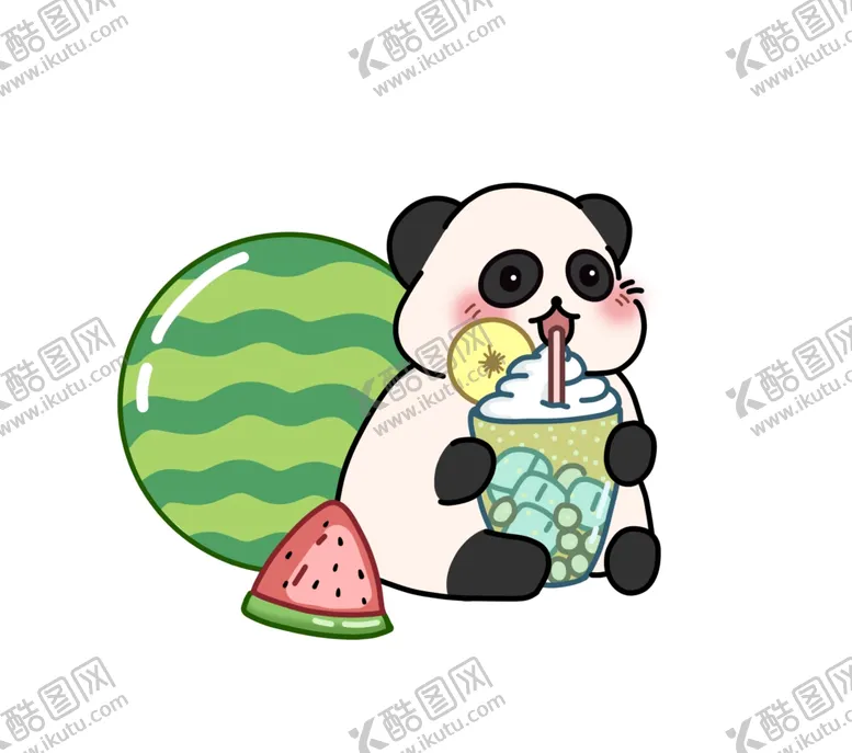 编号：19836502180520061673【酷图网】源文件下载-卡通熊猫