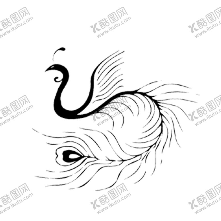 编号：94520304300312365700【酷图网】源文件下载-手绘水彩凤凰