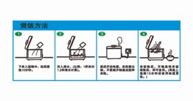 大米包装米饭蒸煮步骤过程