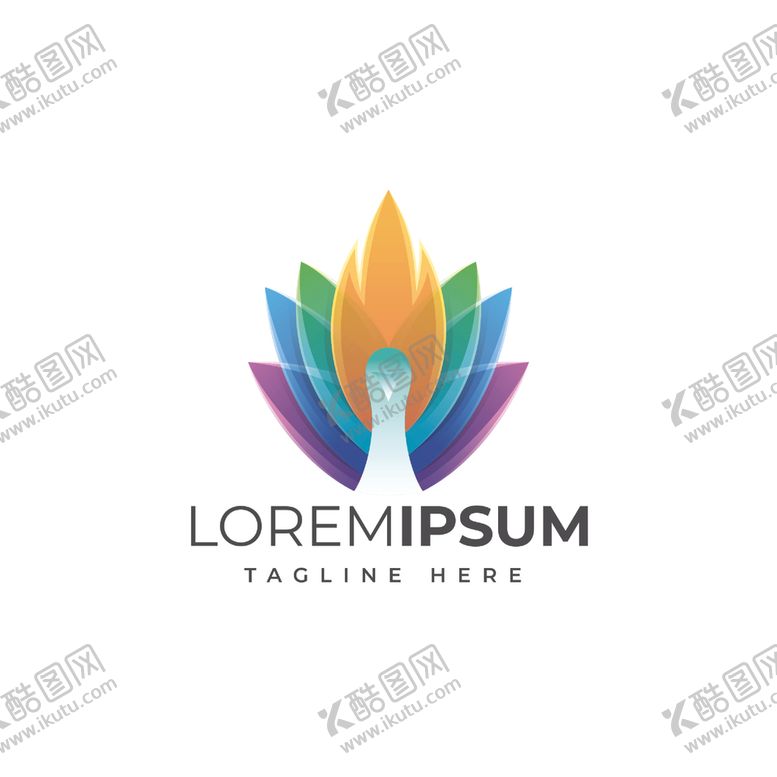 编号：19400009122114509299【酷图网】源文件下载-孔雀logo