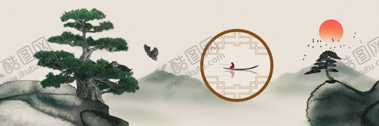 编号：80216504120138181181【酷图网】源文件下载-中式背景墙中式背景素材背景