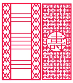 雕刻花纹镂空花纹