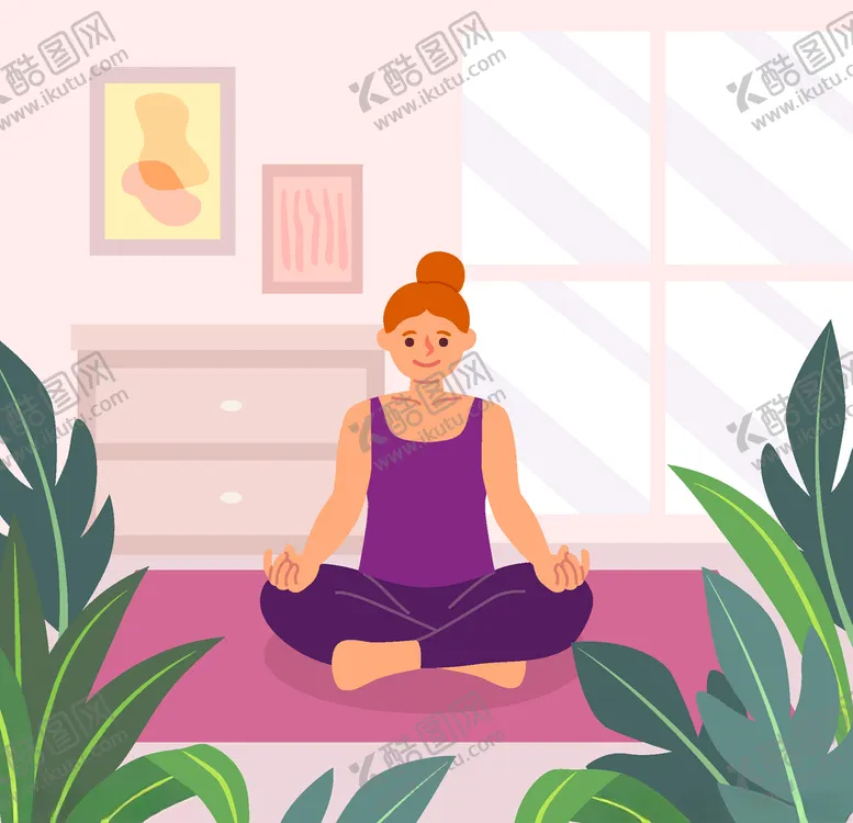 编号：50563804141126391480【酷图网】源文件下载-瑜伽