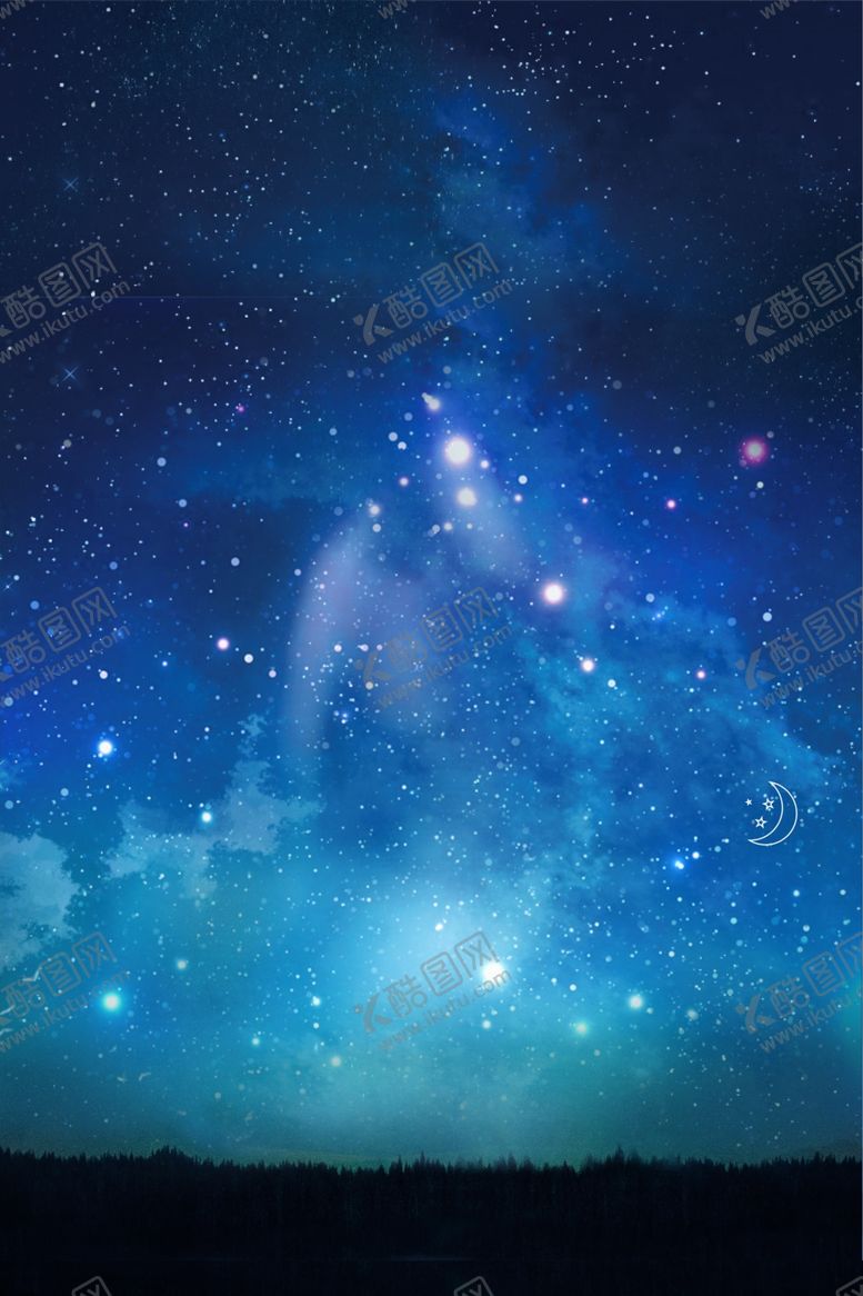 编号：86999410180356103519【酷图网】源文件下载-星空