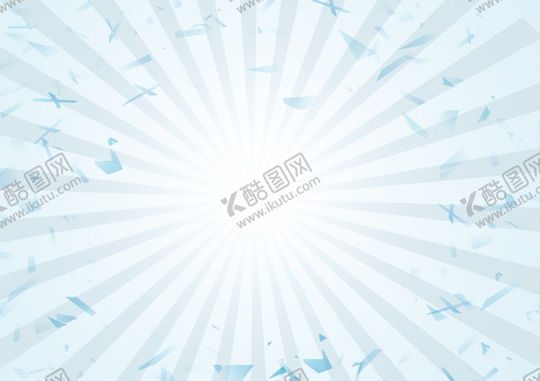 编号：88080810010502401387【酷图网】源文件下载-色块炫光放射蓝色破碎