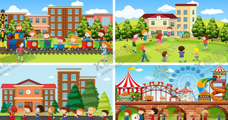编号：86063509261729564585【酷图网】源文件下载-儿童活动