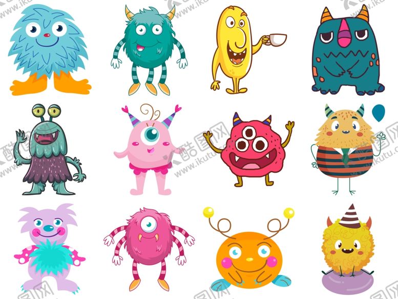 编号：27077309281612556450【酷图网】源文件下载-小怪物