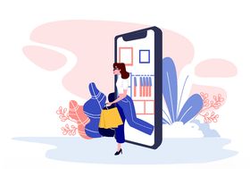 时尚手绘插画