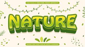 3D字体设计艺术创意金属效果