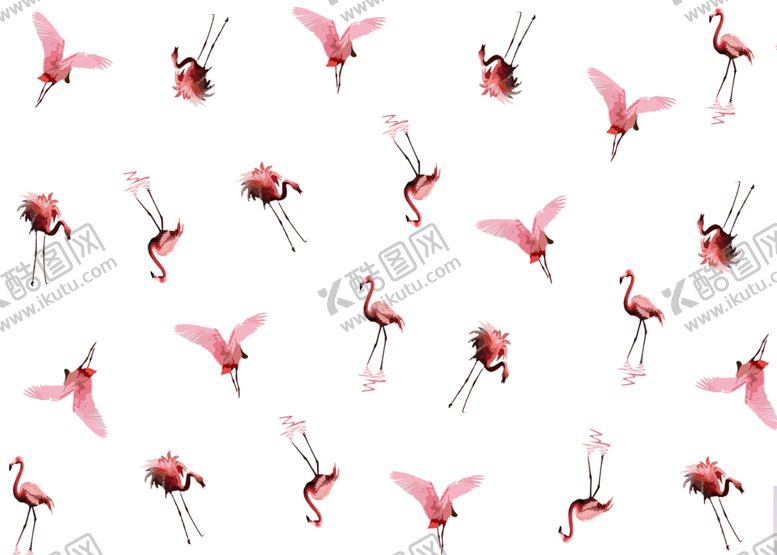 编号：51027109270731191943【酷图网】源文件下载-动物火烈鸟