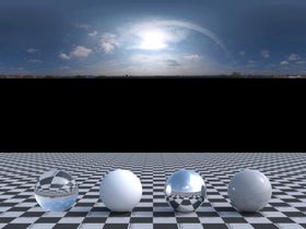 C4D天空贴图HDR贴图