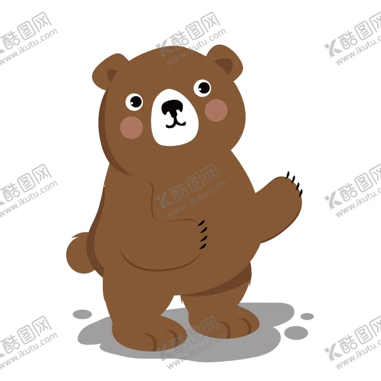 编号：77534412050235467594【酷图网】源文件下载-可爱熊